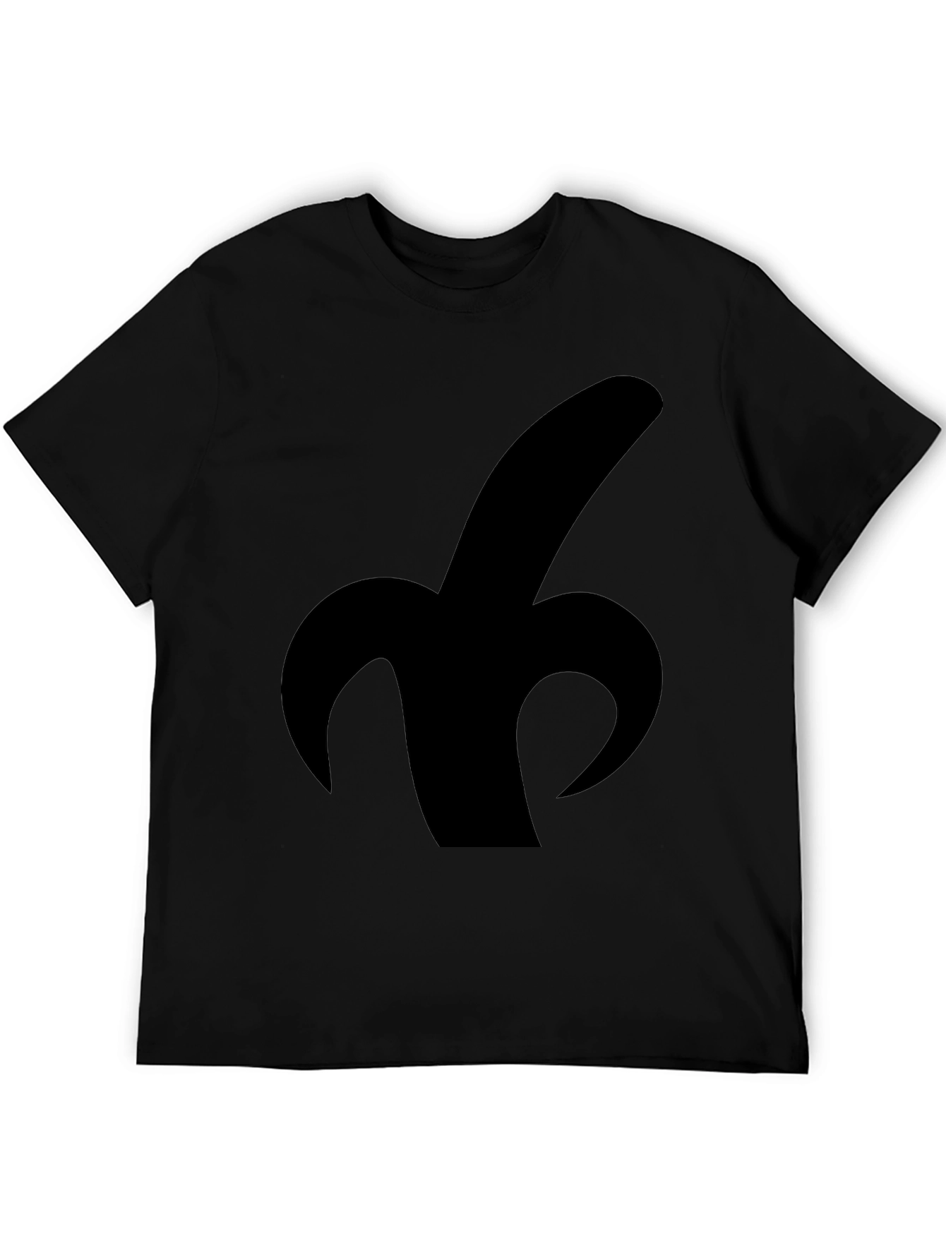 Banana Silhouette Graphic Tee - Classic Black