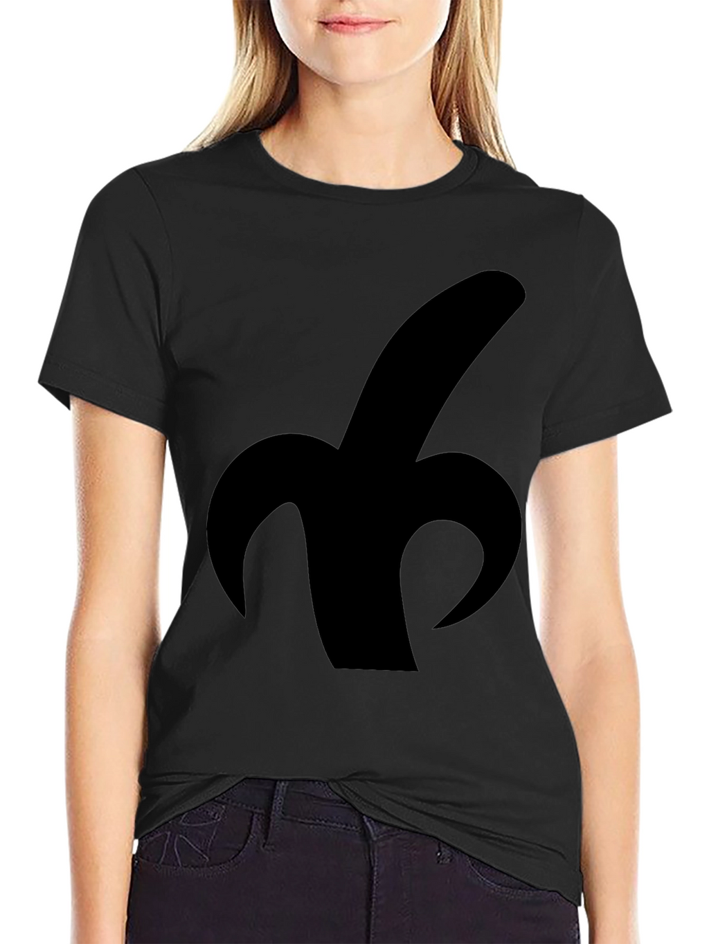 Banana Silhouette Graphic Tee - Classic Black