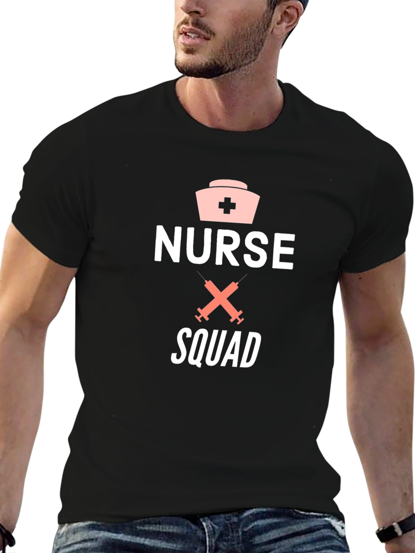 Nurse Squad Graphic T-Shirt