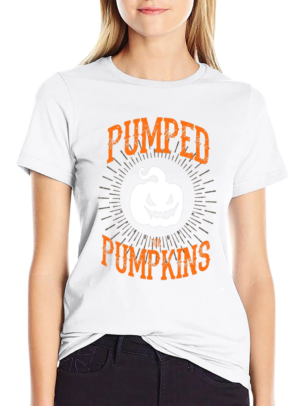 Pumped for Pumpkins Graphic Tee