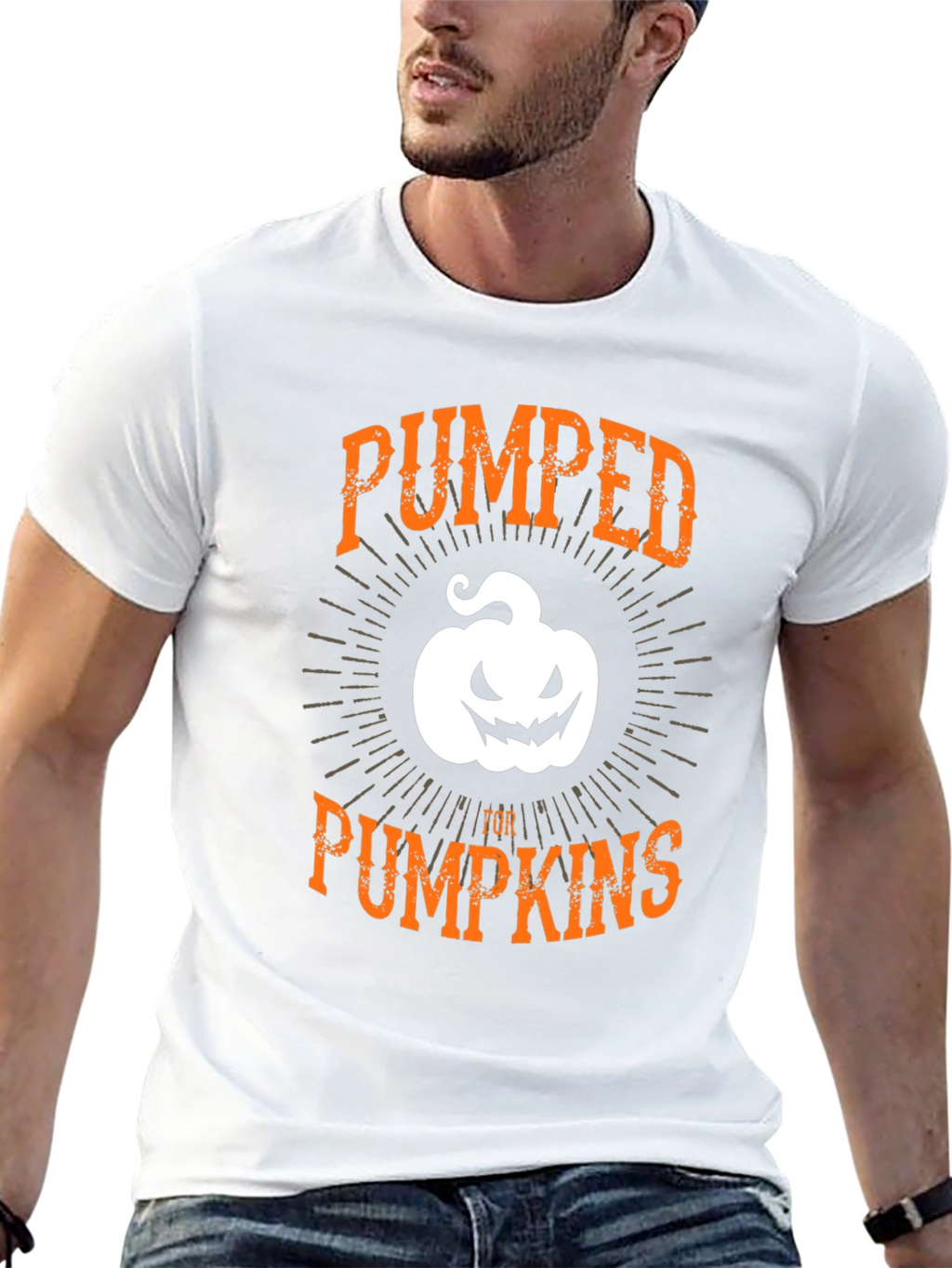 Pumped for Pumpkins Graphic Tee