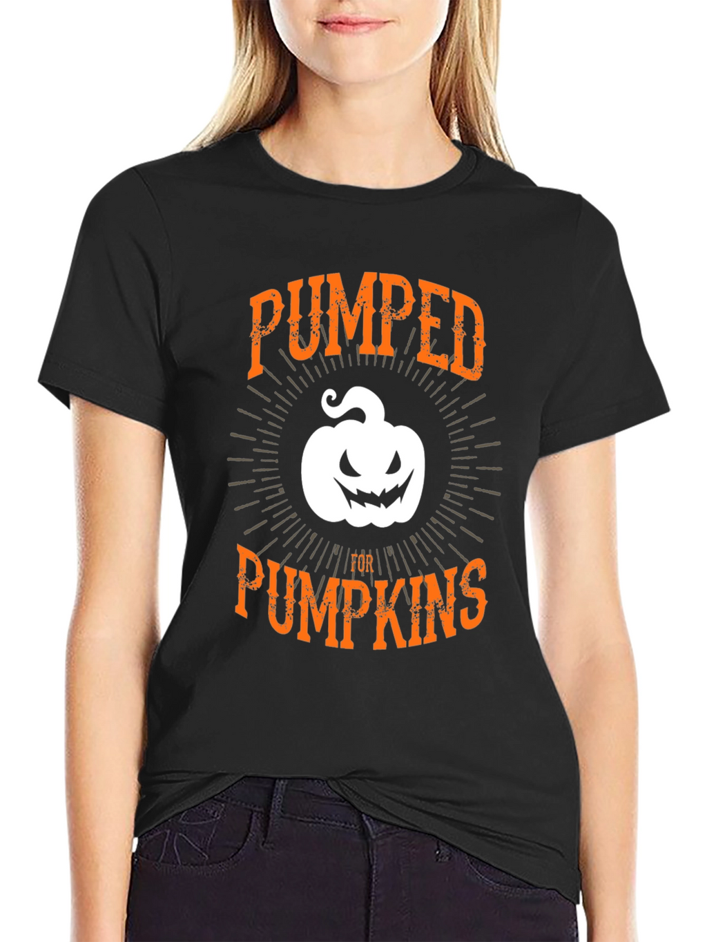 Pumped for Pumpkins Graphic Tee