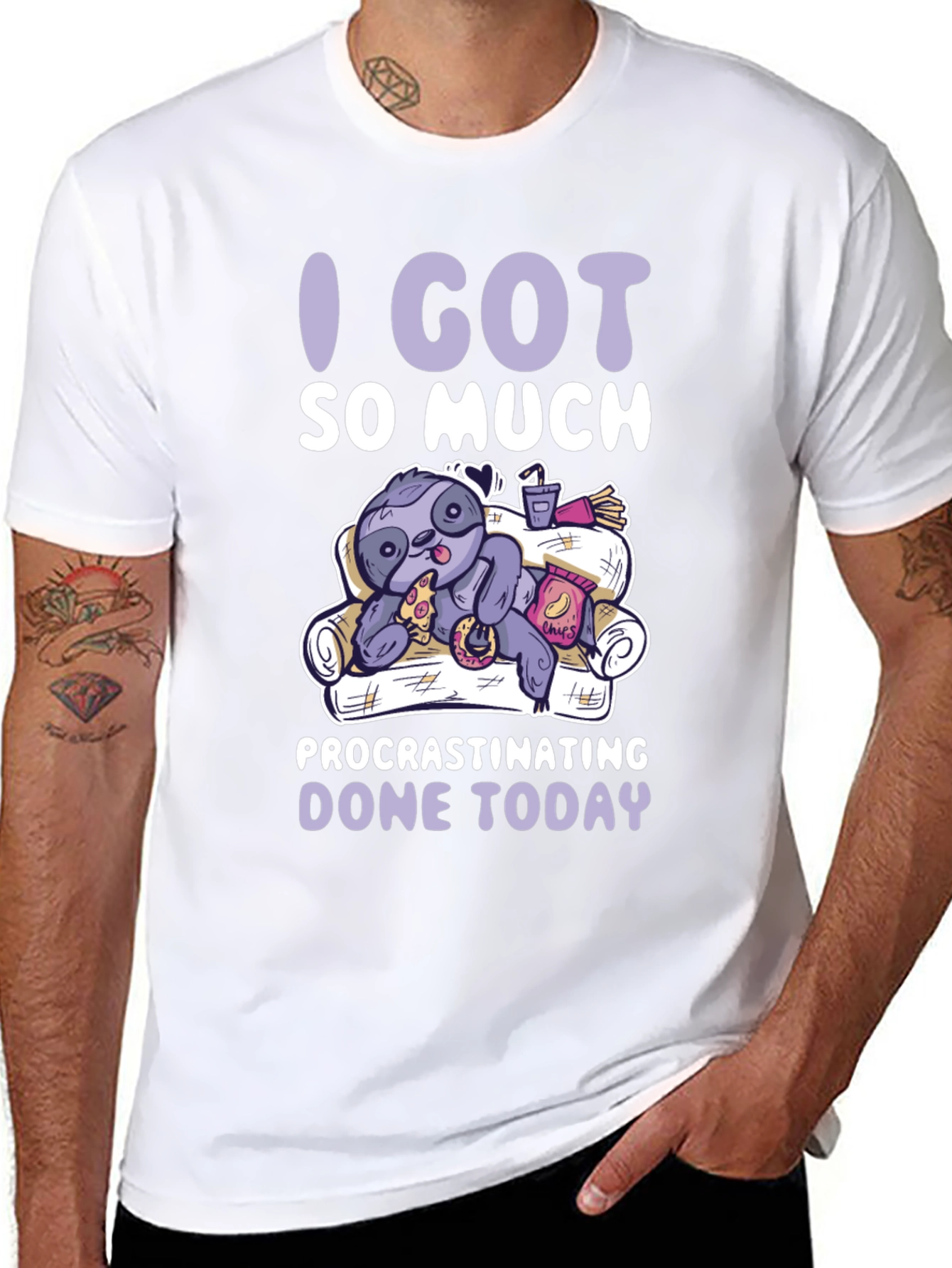 Procrastinating Sloth T-Shirt