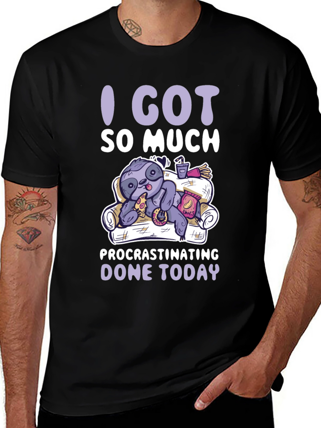 Procrastinating Sloth T-Shirt