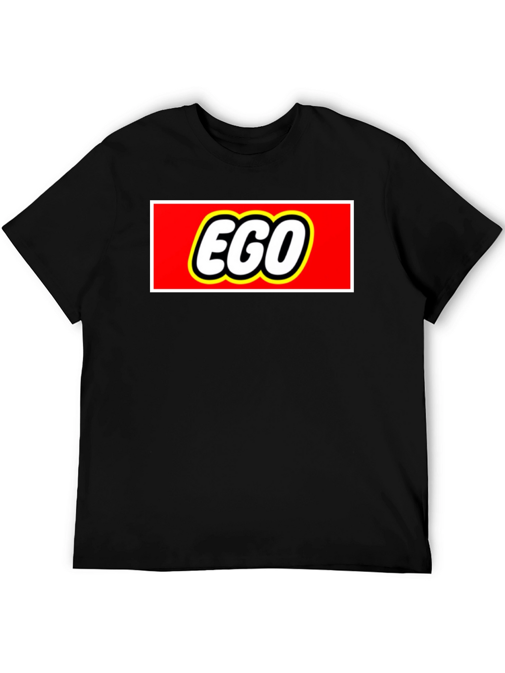 EGO Funny Logo Graphic T-Shirt
