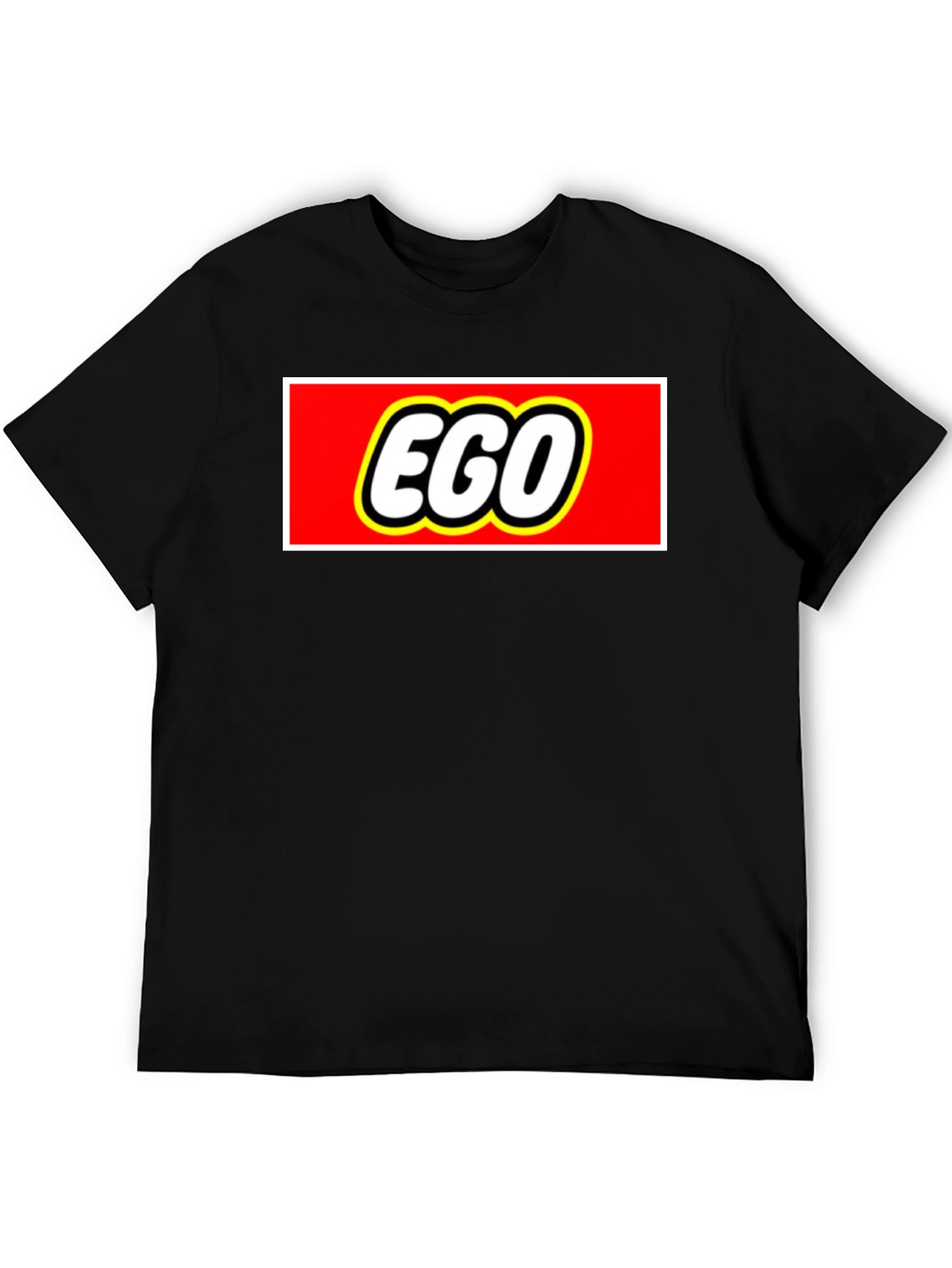 EGO Funny Logo Graphic T-Shirt