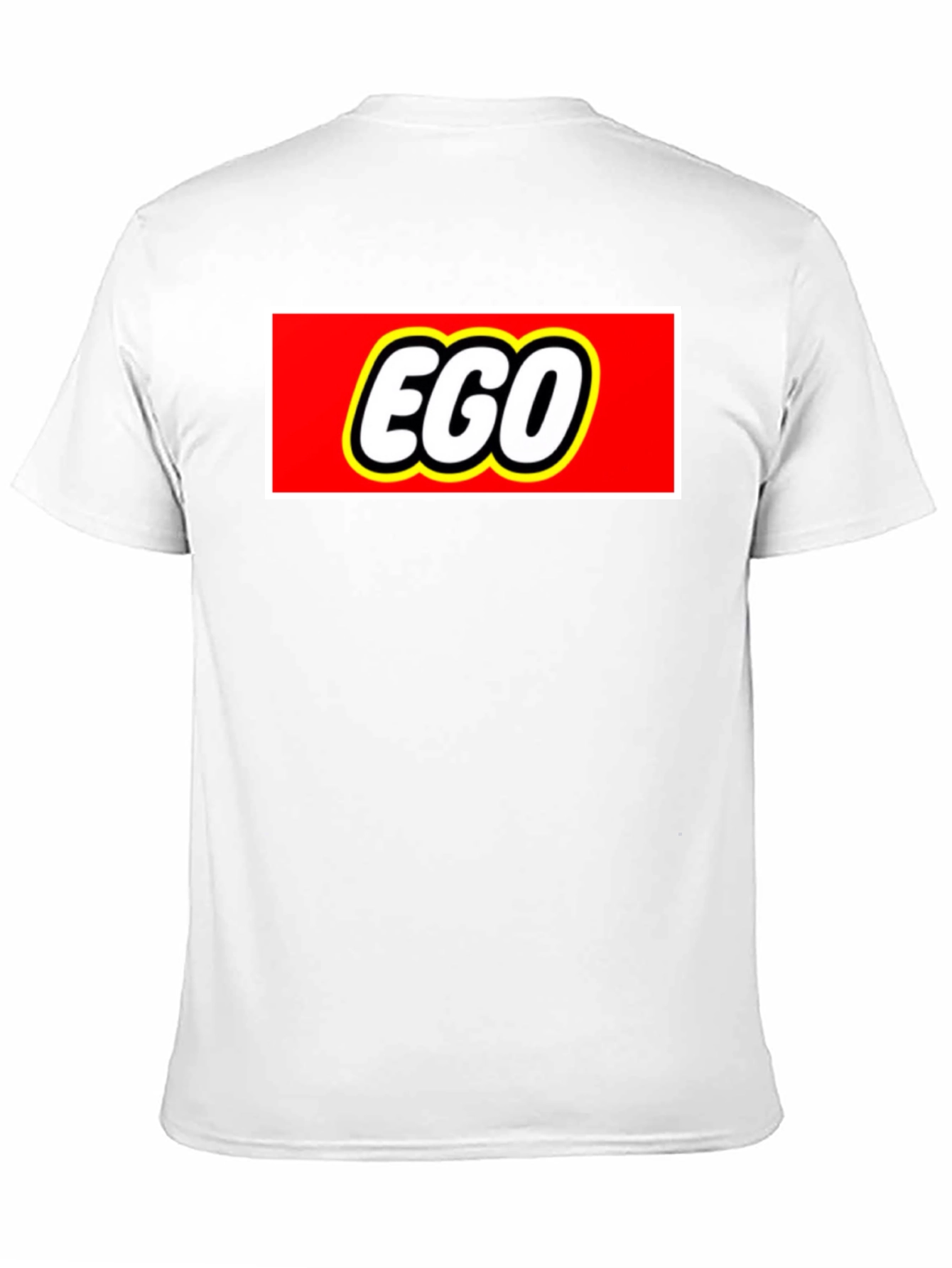 EGO Funny Logo Graphic T-Shirt