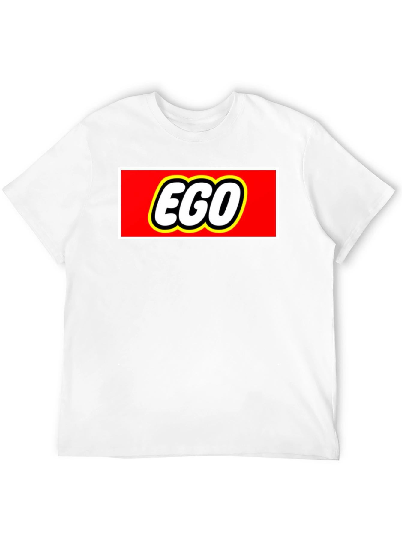 EGO Funny Logo Graphic T-Shirt