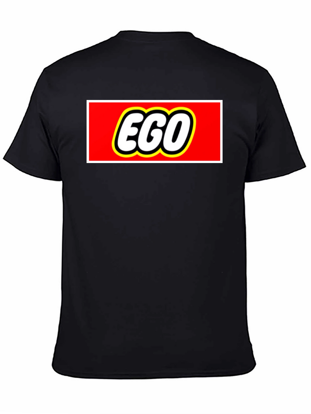 EGO Funny Logo Graphic T-Shirt