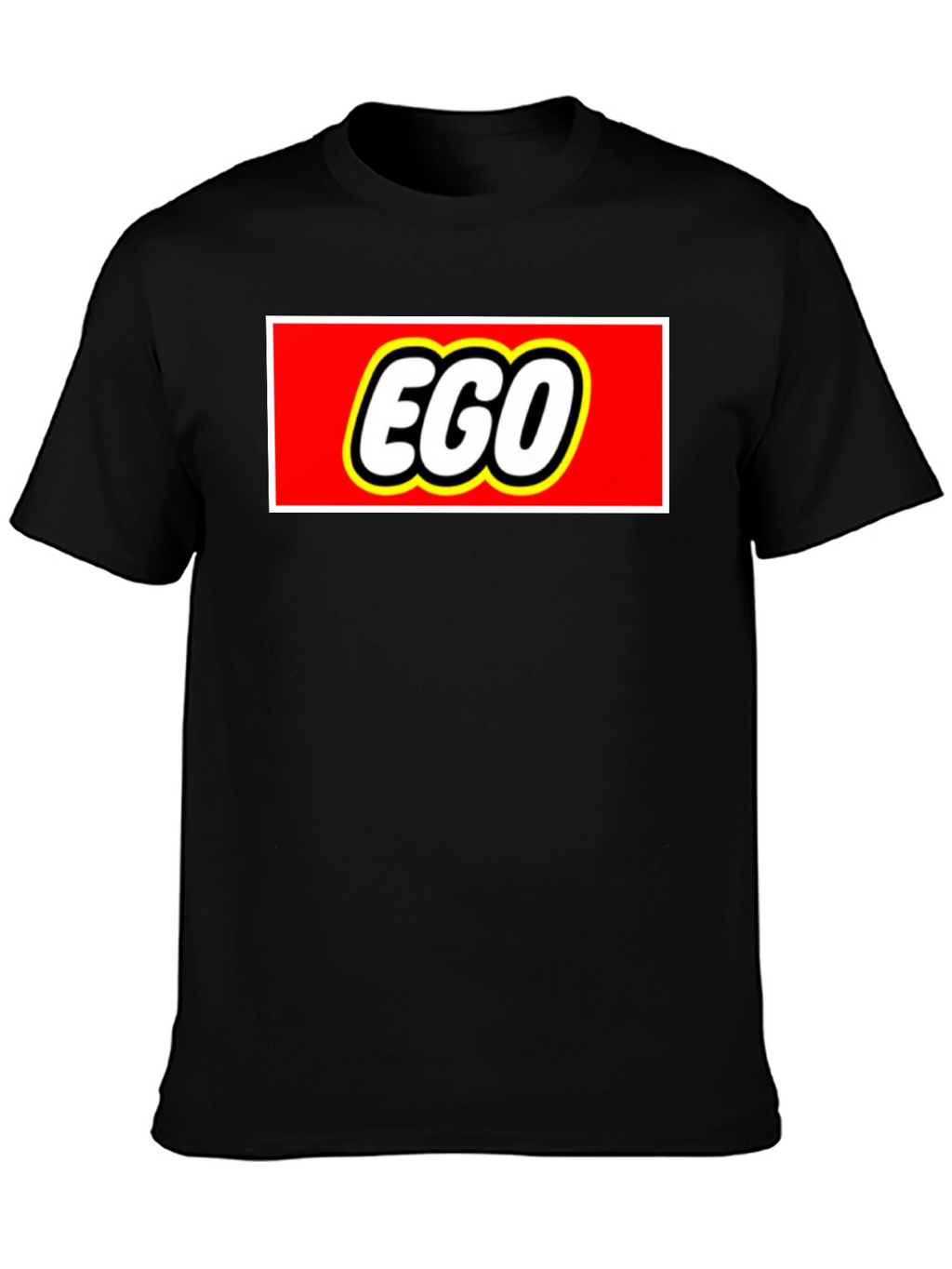 EGO Funny Logo Graphic T-Shirt