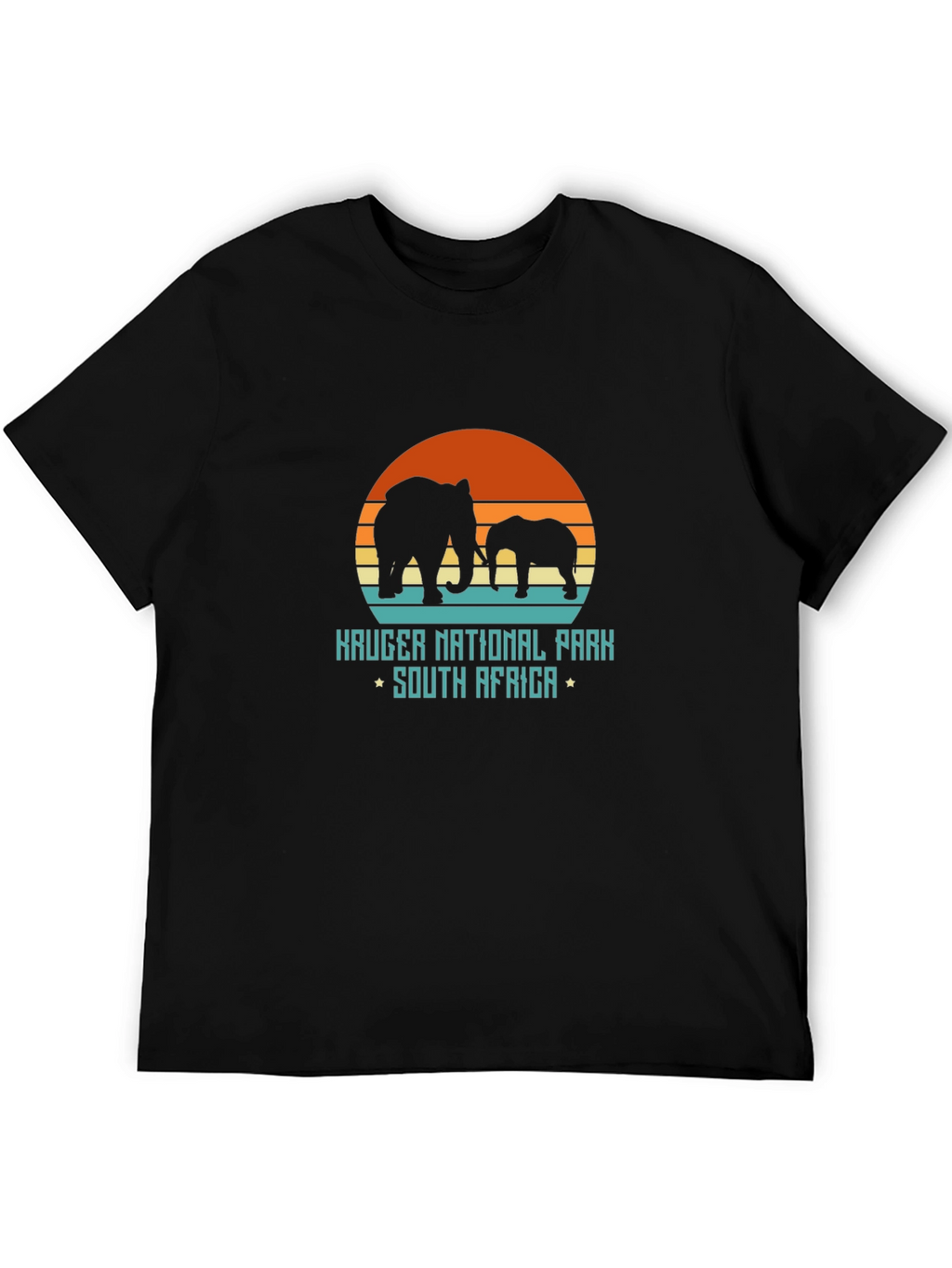 Kruger National Park Elephant Graphic T-Shirt