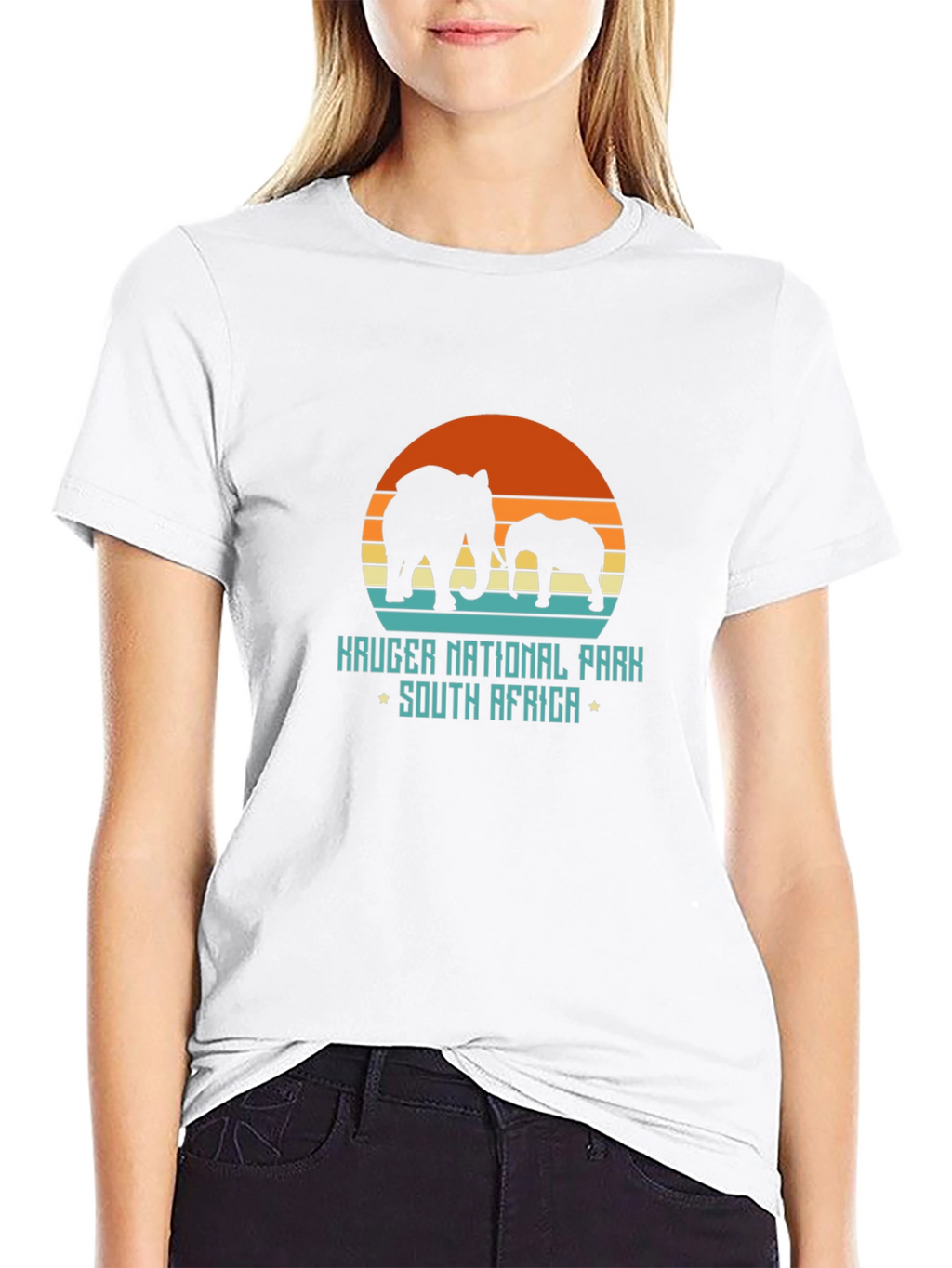 Kruger National Park Elephant Graphic T-Shirt