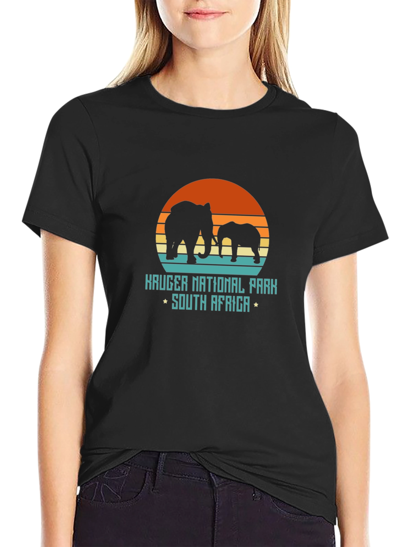 Kruger National Park Elephant Graphic T-Shirt