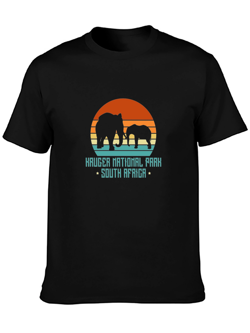 Kruger National Park Elephant Graphic T-Shirt