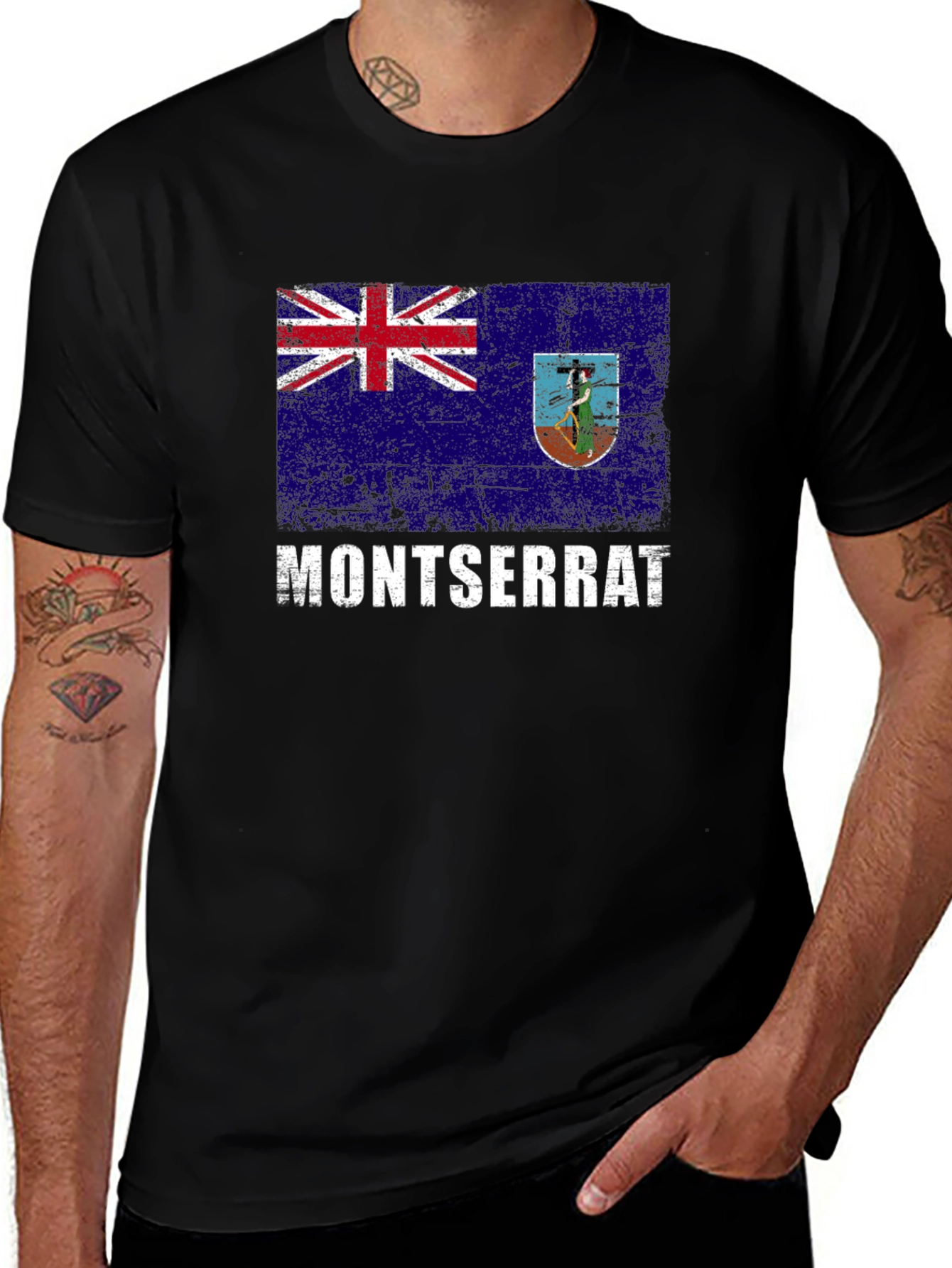 Montserrat Flag T-Shirt
