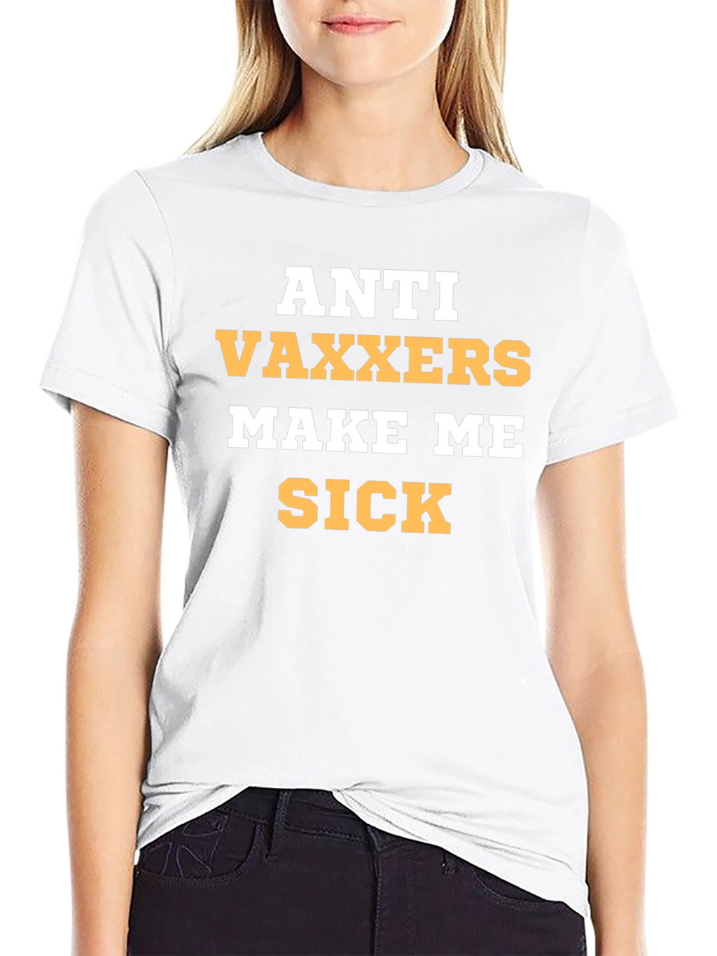 Anti Vaxxers Make Me Sick Graphic Tee