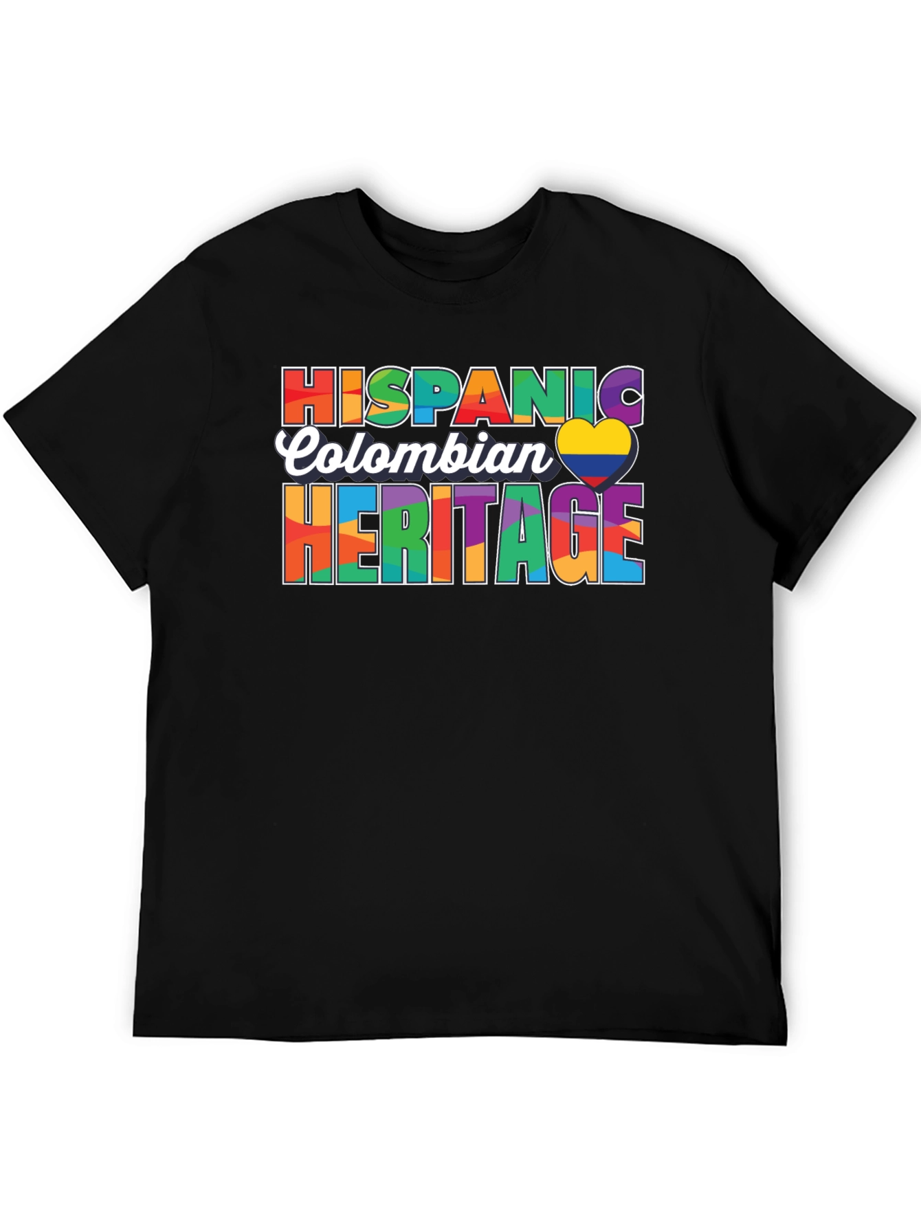Hispanic Colombian Heritage Pride T-Shirt