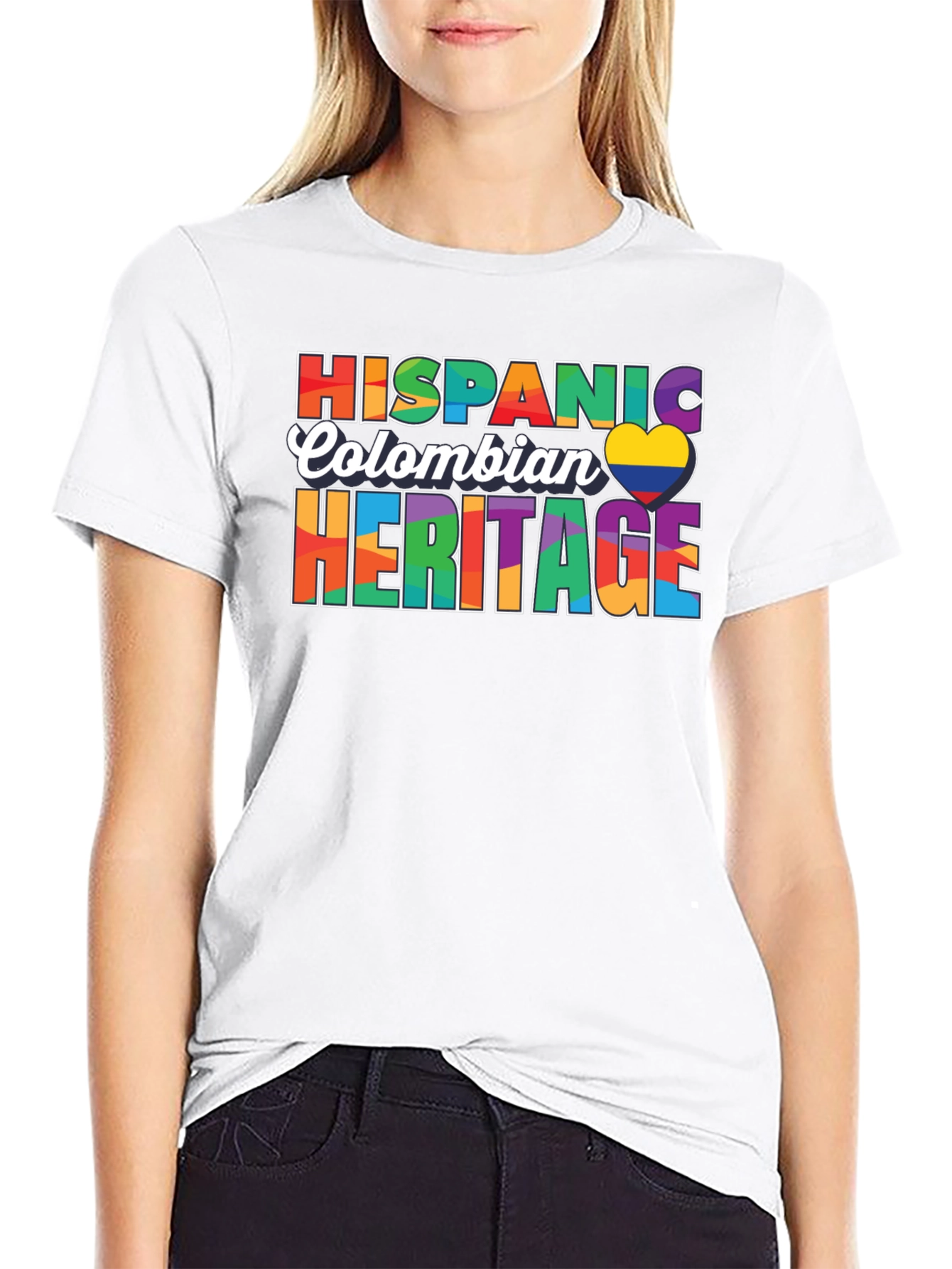 Hispanic Colombian Heritage Pride T-Shirt