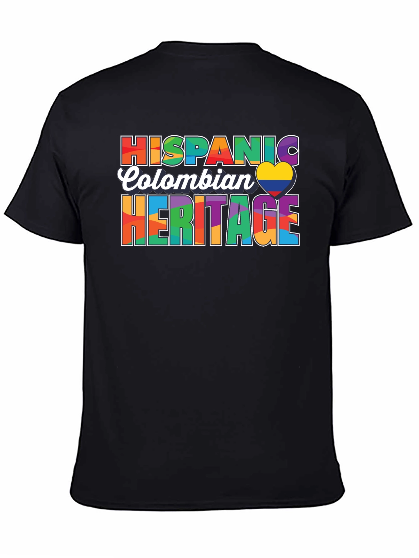 Hispanic Colombian Heritage Pride T-Shirt