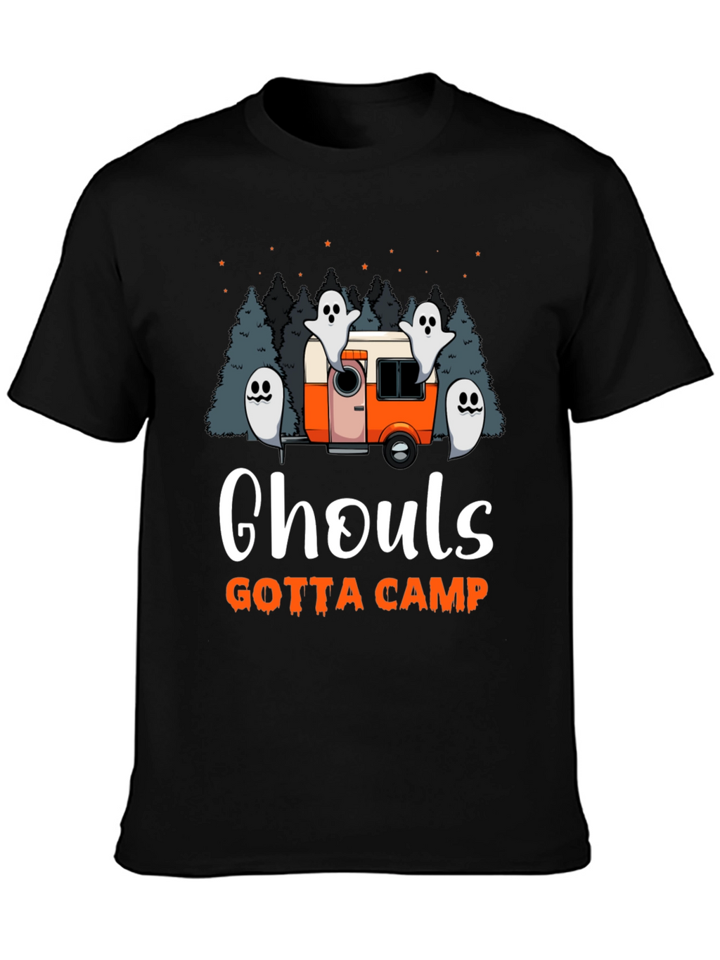 Ghouls Gotta Camp Halloween T-Shirt