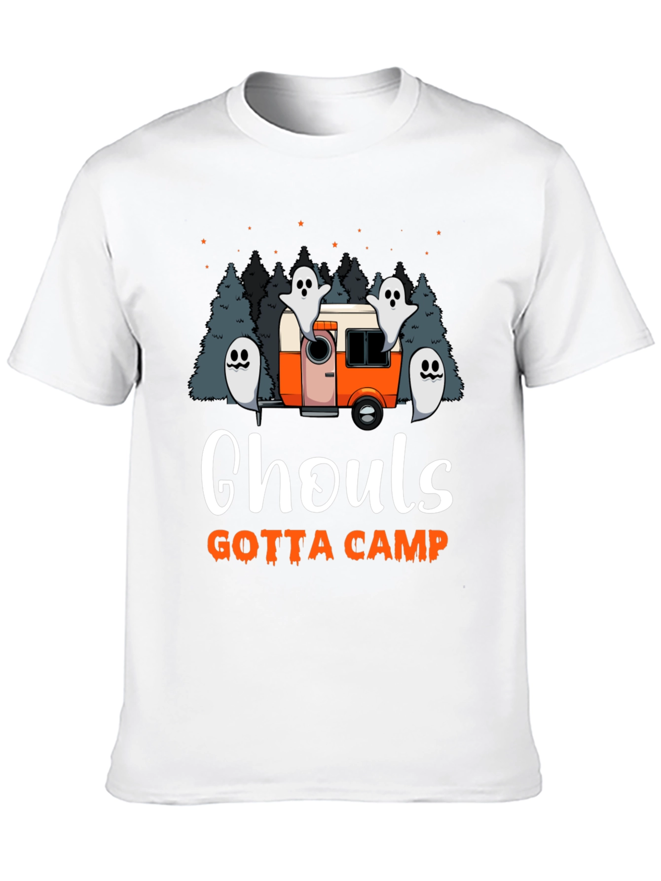 Ghouls Gotta Camp Halloween T-Shirt