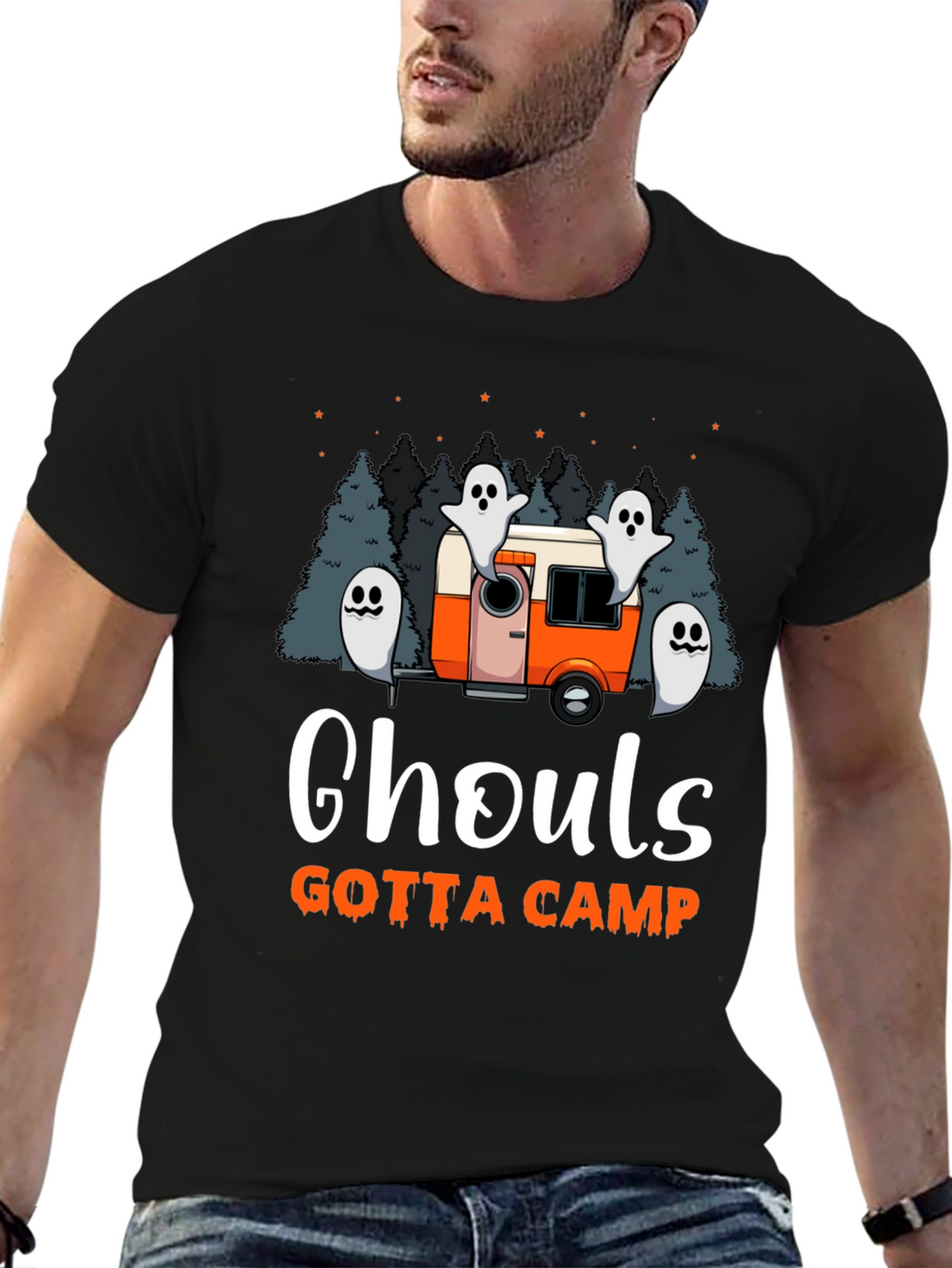 Ghouls Gotta Camp Halloween T-Shirt