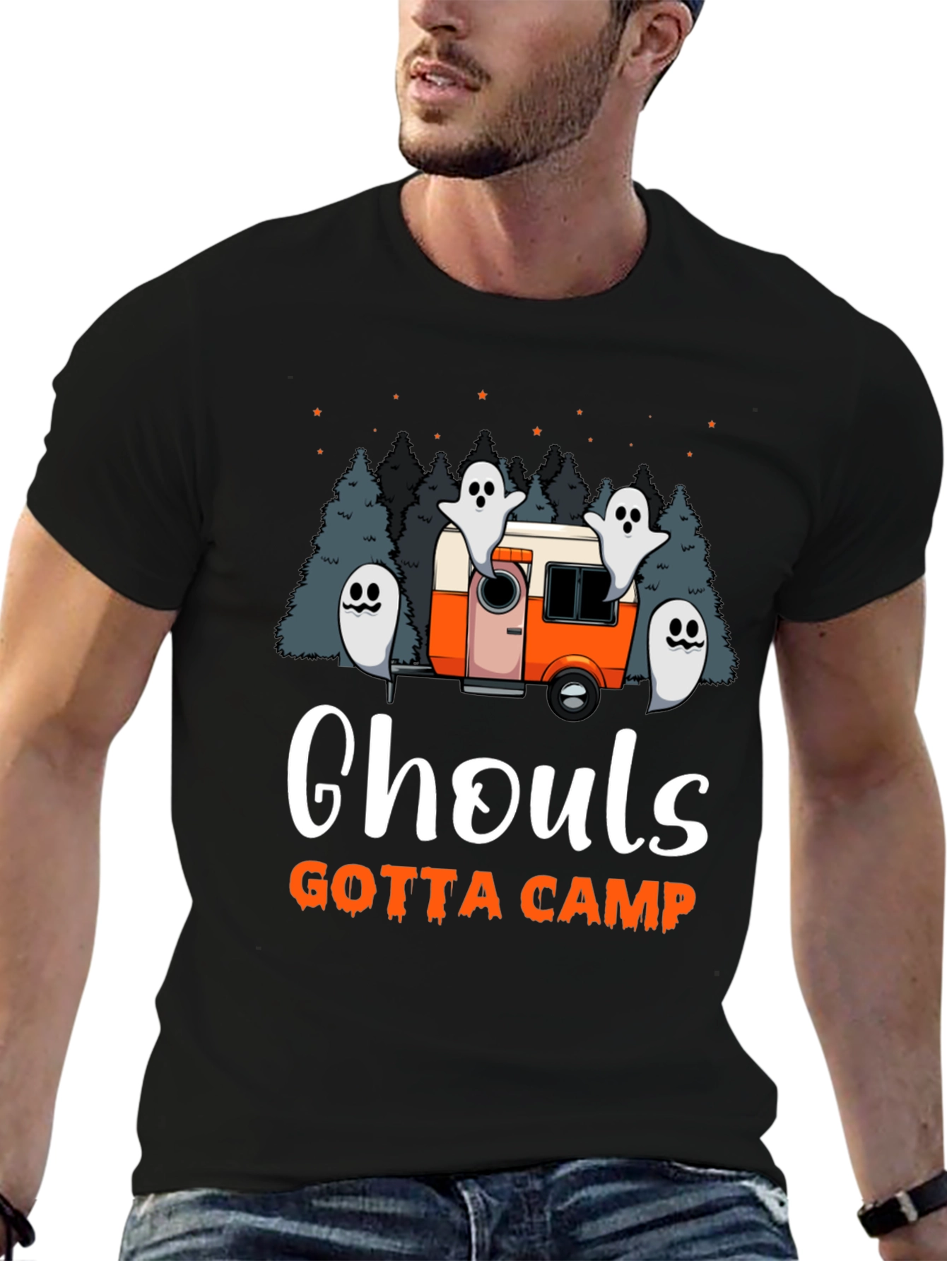 Ghouls Gotta Camp Halloween T-Shirt
