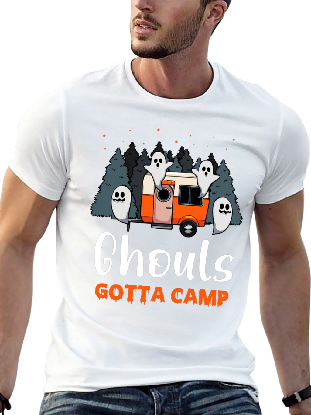 Ghouls Gotta Camp Halloween T-Shirt