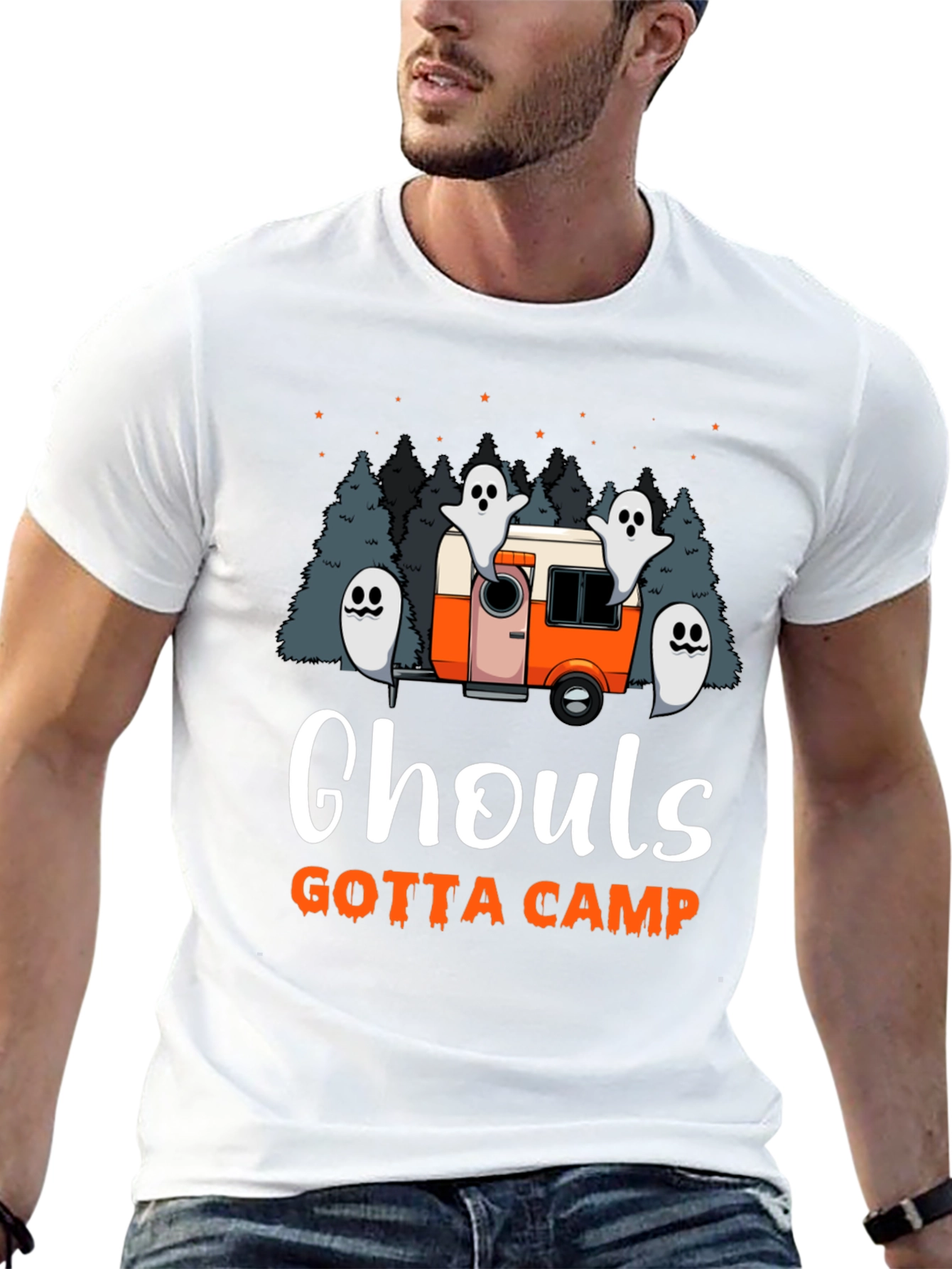 Ghouls Gotta Camp Halloween T-Shirt
