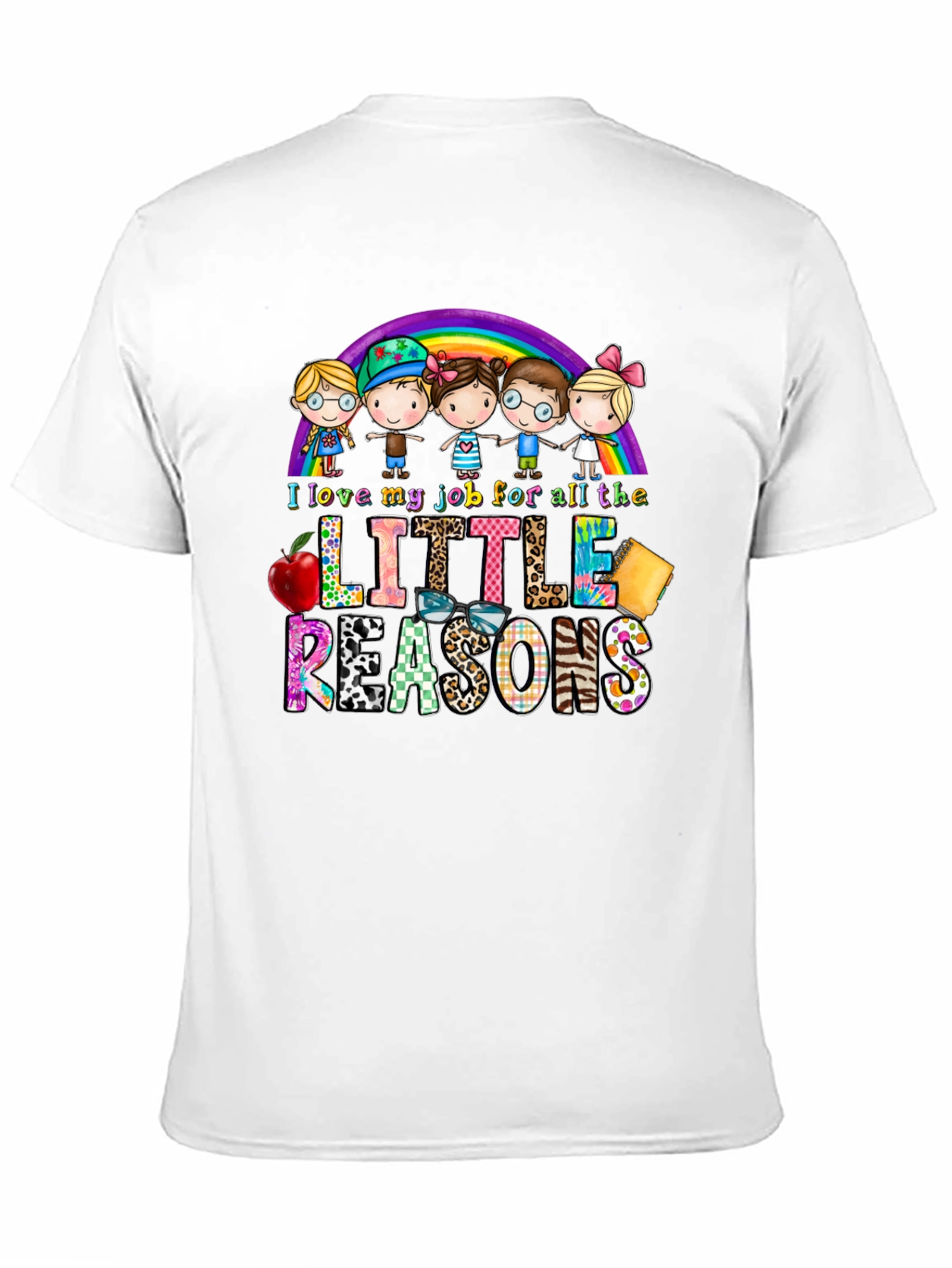 I Love My Job Teacher Graphic Tee