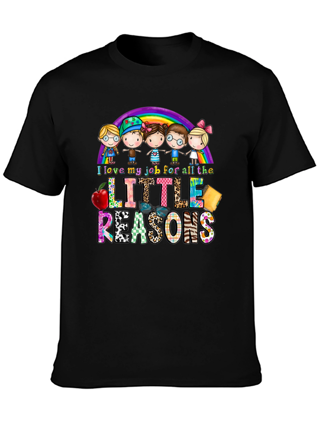 I Love My Job Teacher Graphic Tee