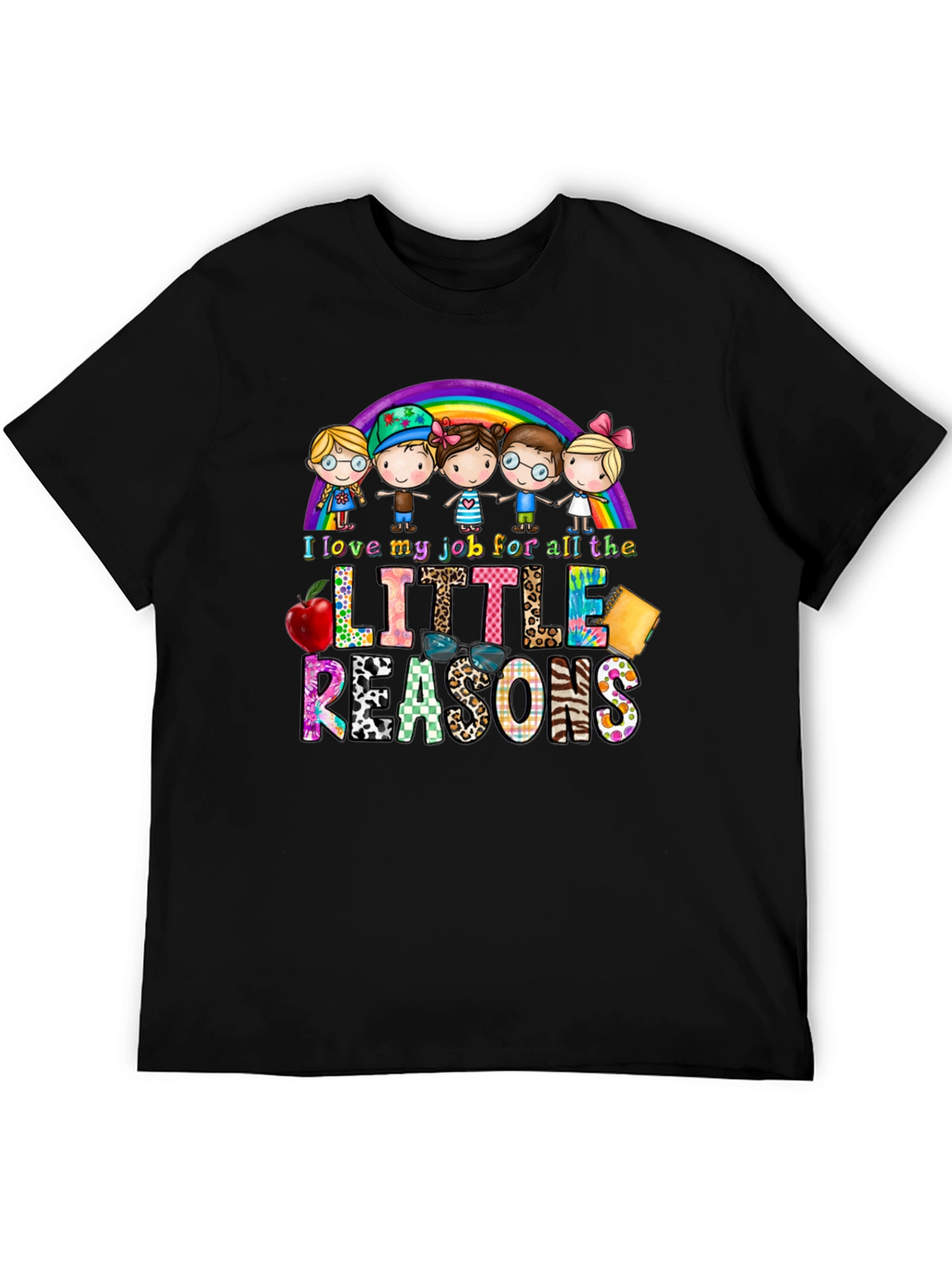 I Love My Job Teacher Graphic Tee