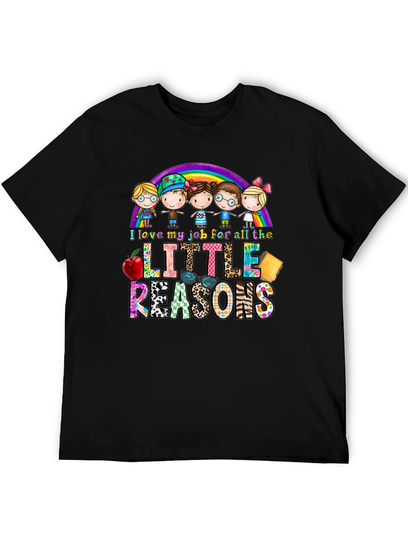 I Love My Job Teacher Graphic Tee