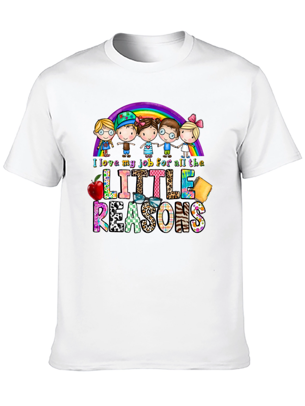 I Love My Job Teacher Graphic Tee