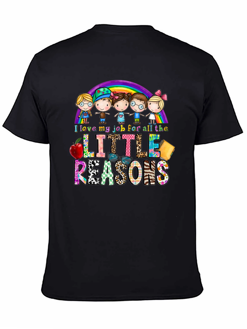 I Love My Job Teacher Graphic Tee