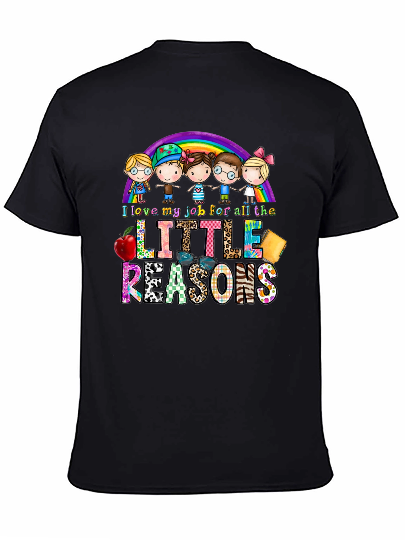 I Love My Job Teacher Graphic Tee
