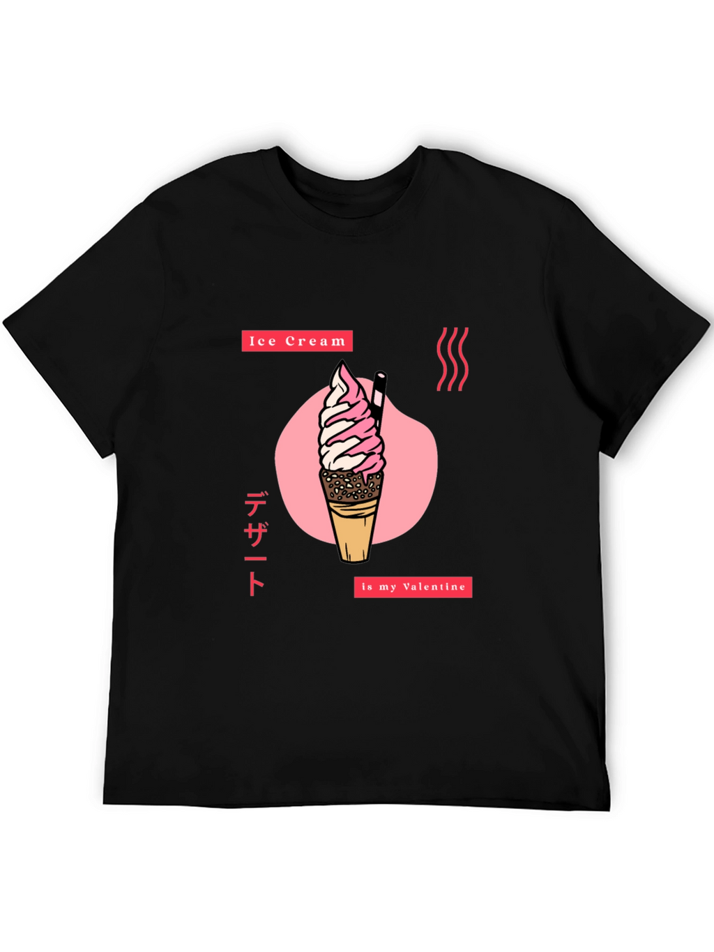 Ice Cream Valentine Graphic Tee