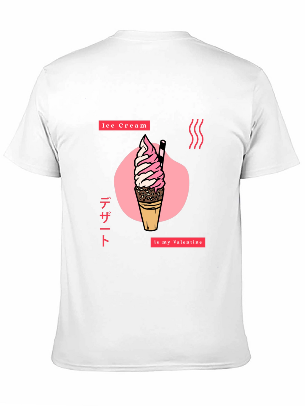 Ice Cream Valentine Graphic Tee