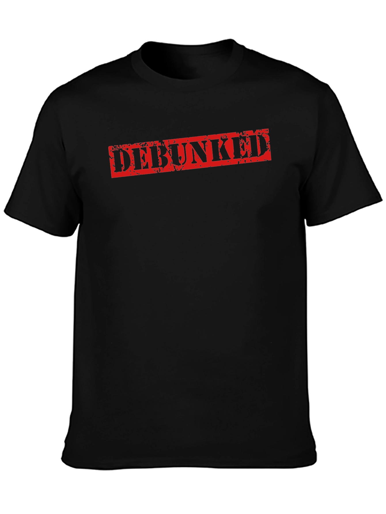 Debunked Graphic Tee - Black T-Shirt