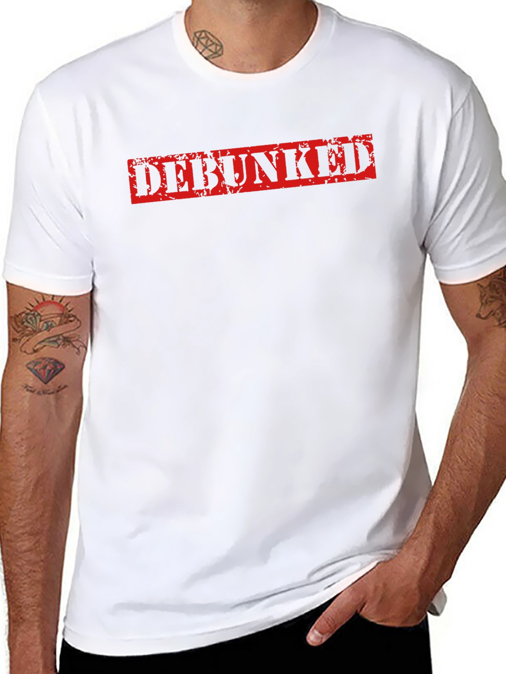 Debunked Graphic Tee - Black T-Shirt
