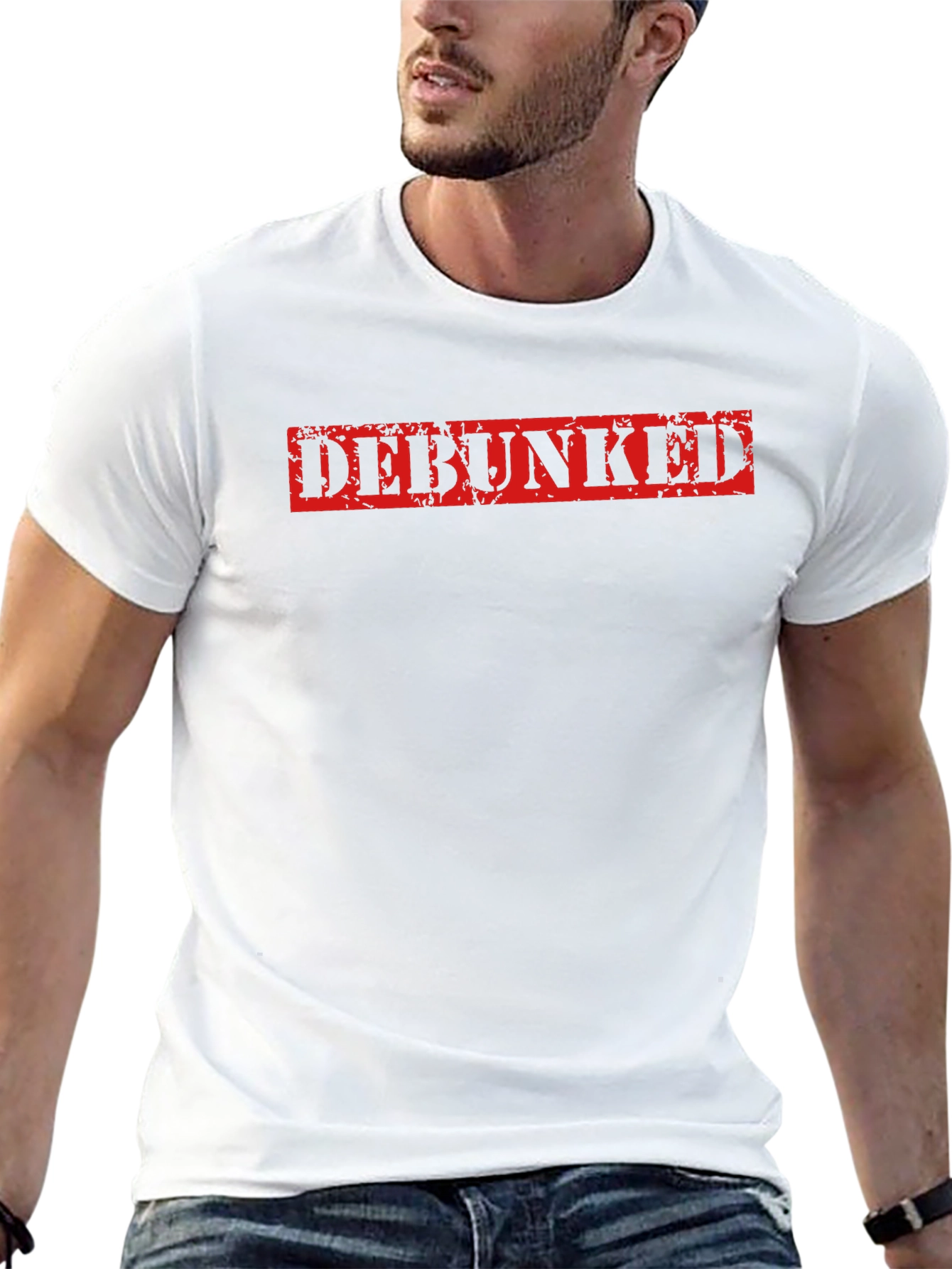 Debunked Graphic Tee - Black T-Shirt