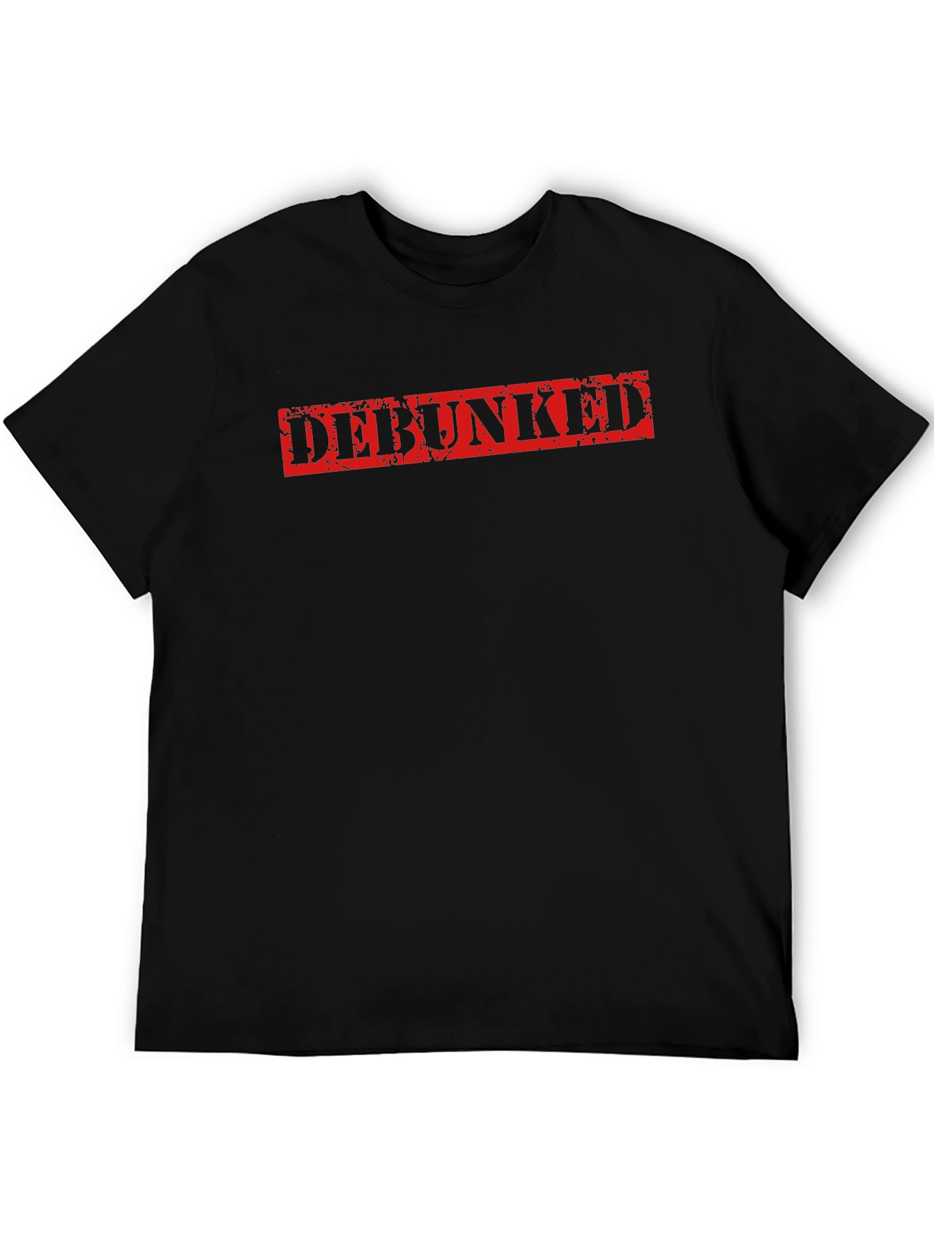 Debunked Graphic Tee - Black T-Shirt
