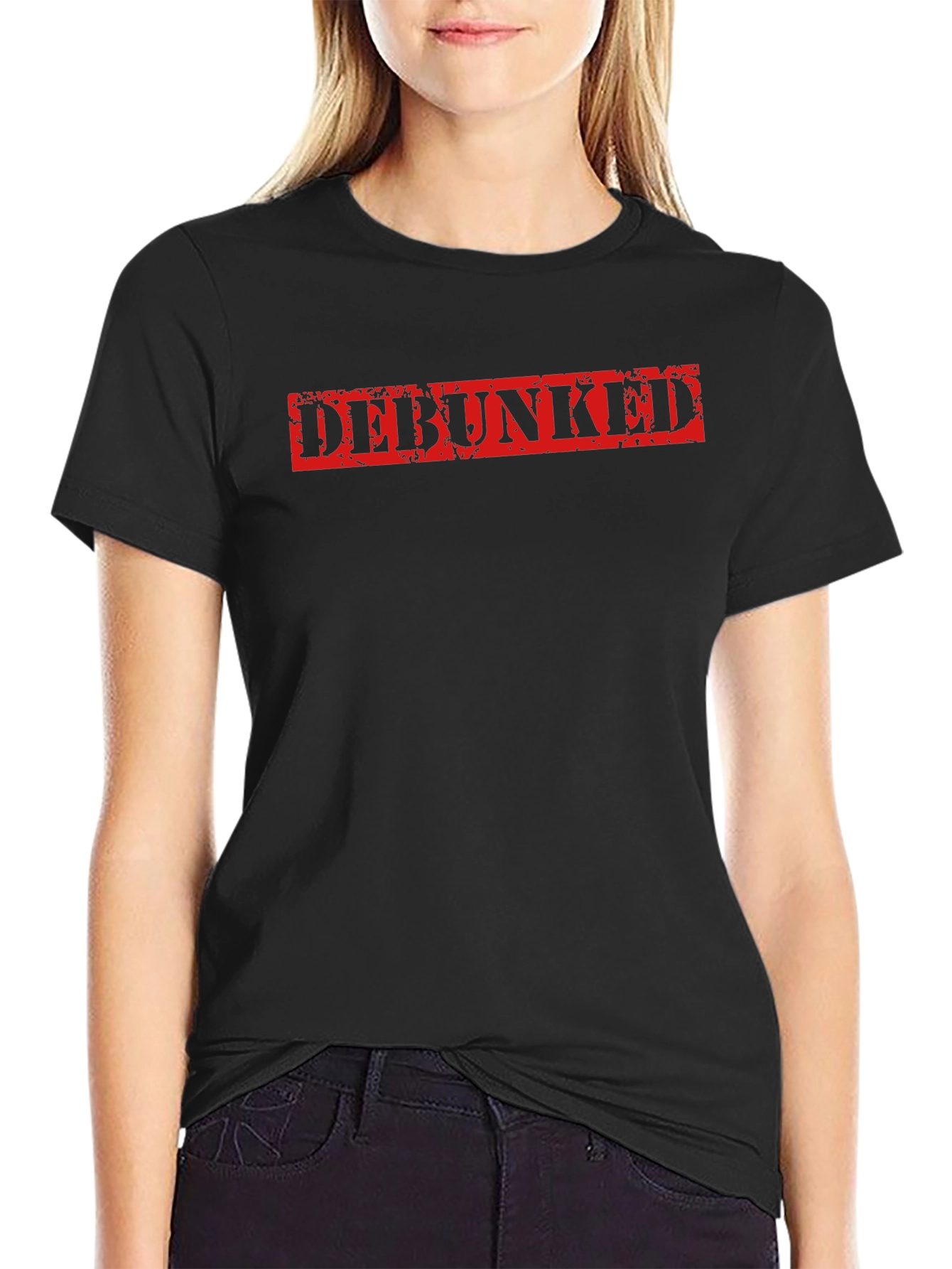 Debunked Graphic Tee - Black T-Shirt