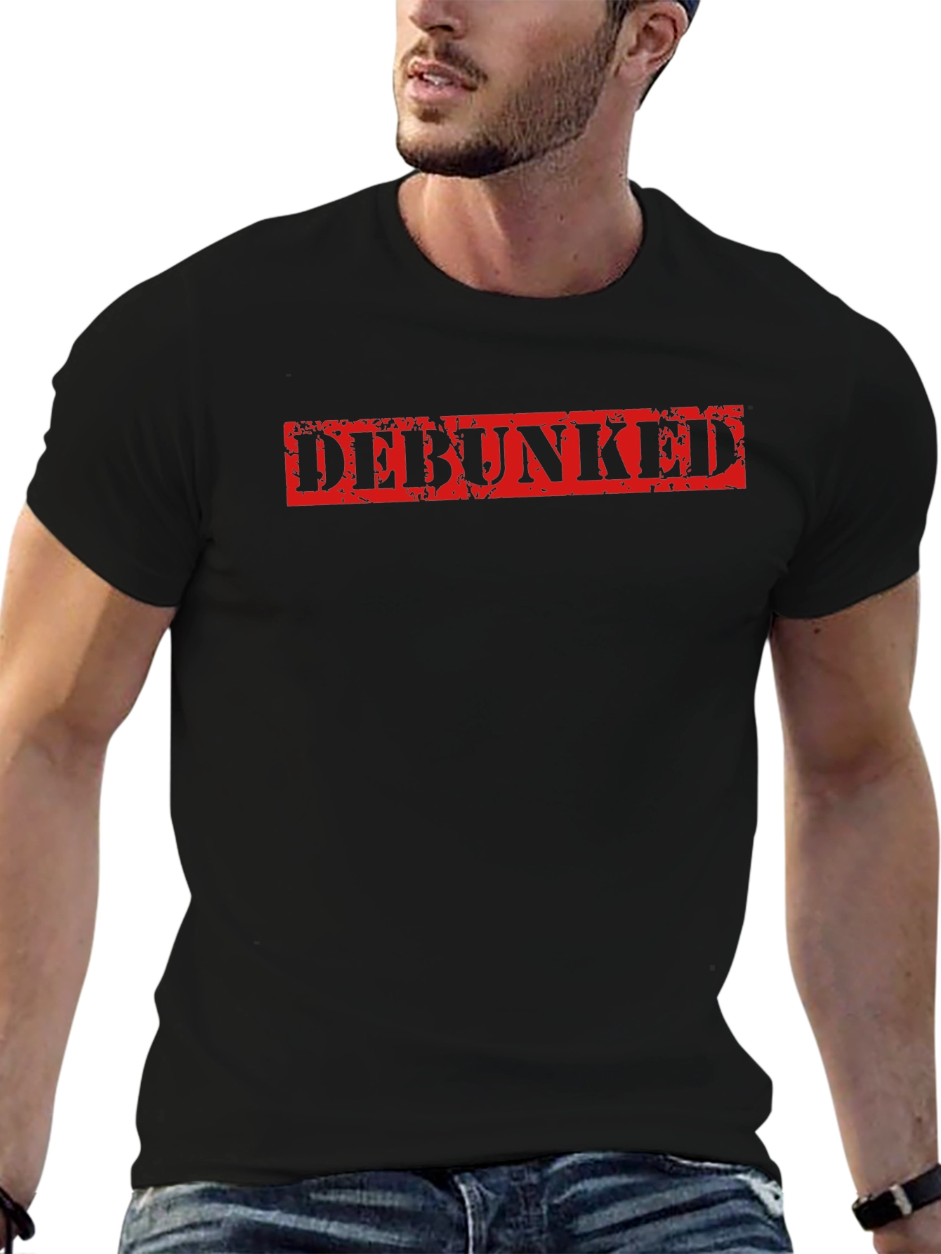Debunked Graphic Tee - Black T-Shirt