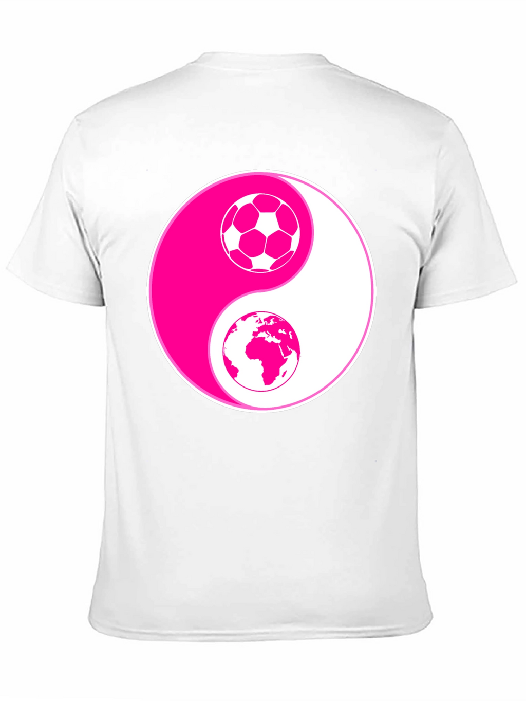 Yin Yang Soccer Earth T-Shirt