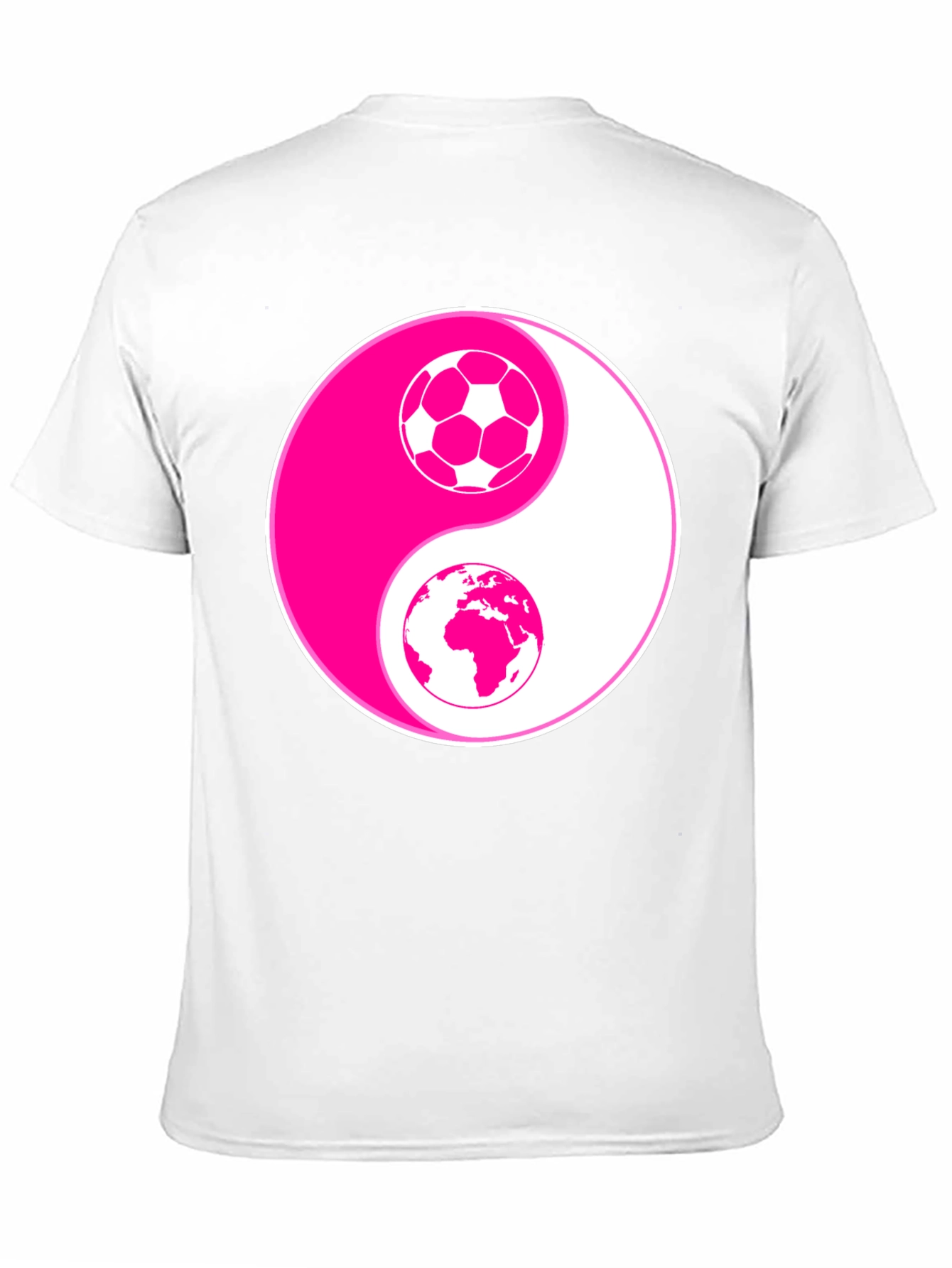 Yin Yang Soccer Earth T-Shirt