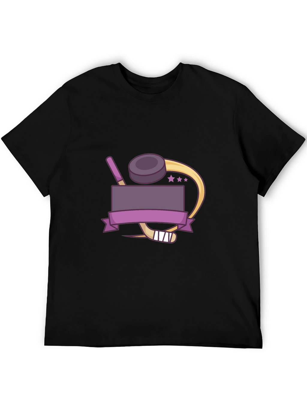 Hockey Graphic T-Shirt - Cool Puck Design