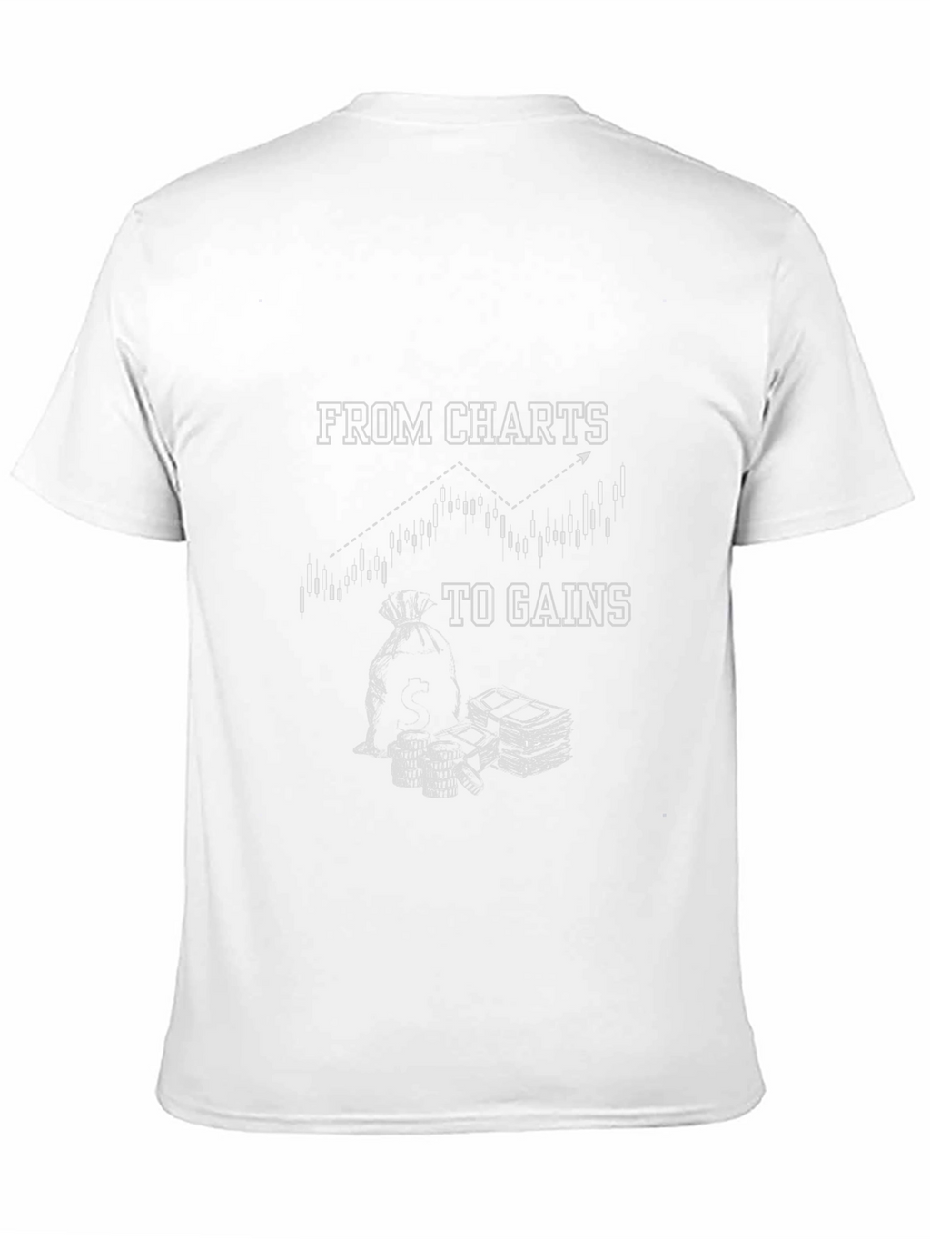 From Charts to Gains Graphic T-Shirt