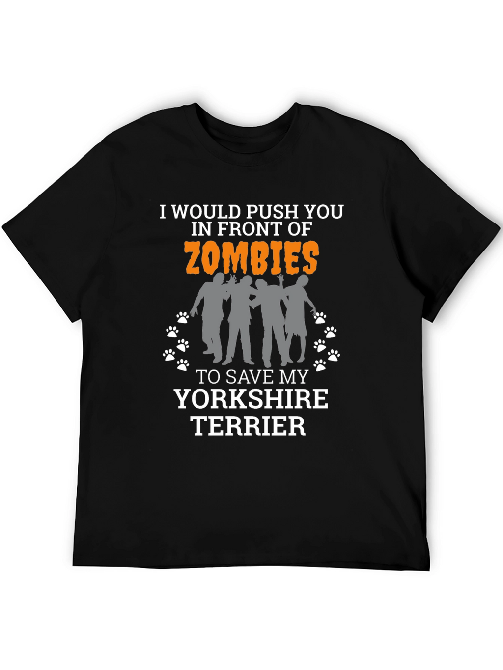 Zombie Yorkshire Terrier T-Shirt