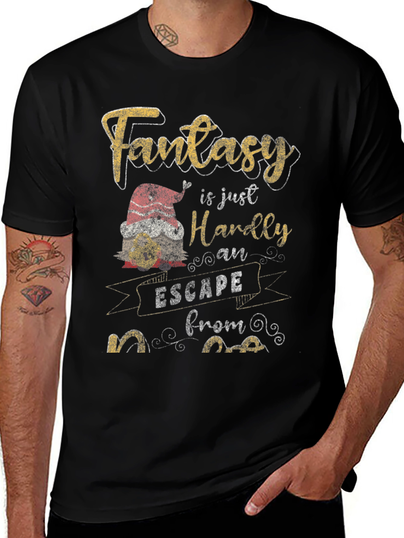 Fantasy Escape Novelty Graphic Tee